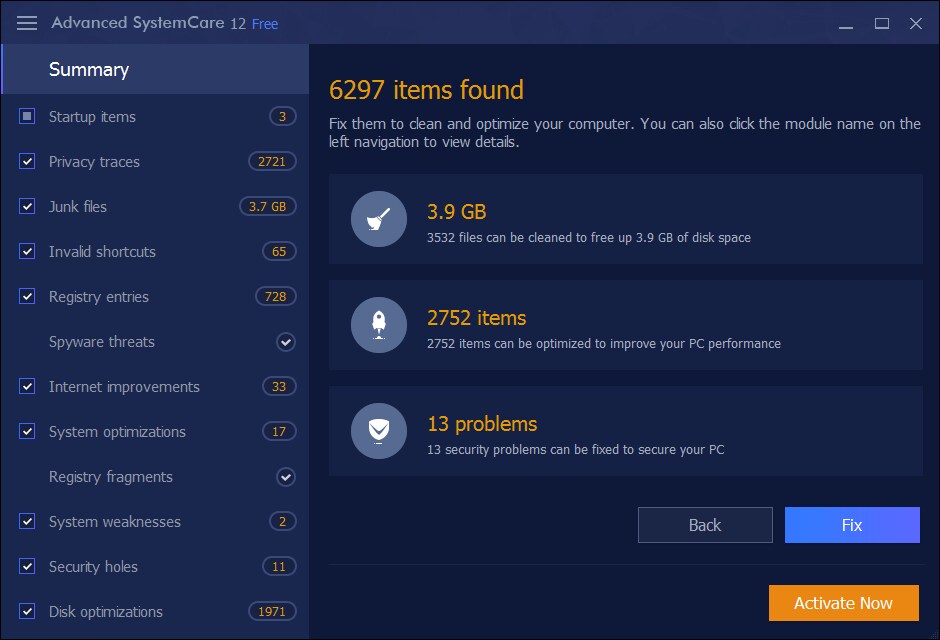 advanced systemcare 12 pro serial key (free)