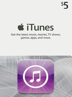 iTunes Gift Card $5 USD USA Apple iTunes 5 Dollars United States