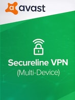 Avast SecureLine VPN PC, Android, Mac, iOS 10 Devices, 1 Year - Avast Key - GLOBAL