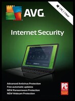 AVG Internet Security 1 User 1 User 1 Year AVG PC Key GLOBAL