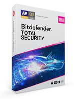 Bitdefender Total Security (PC, Android, Mac, iOS) 5 Devices, 2 Years - Bitdefender Key - UNITED STATES