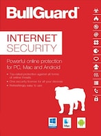 BullGuard Internet Security PC, Android, Mac (5 Devices, 3 Years) - Key - GLOBAL