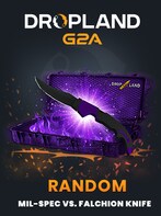 Counter-Strike: Global Offensive RANDOM MIL-SPEC VS. FALCHION KNIFE SKIN BY DROPLAND.NET - Key - GLOBAL
