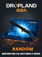 Counter-Strike: Global Offensive RANDOM BY DROPLAND.NET GLOBAL Code RESTRICTED VS. BUTTERFLY KNIFE SKIN