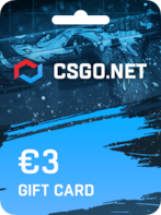 CSGO.net Gift Card EUROPE 3 EUR