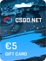 CSGO.net Gift Card EUROPE 5 EUR