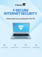 F-Secure Internet Security (PC) 3 Users, 2 Years - F-Secure Key - GLOBAL