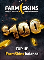 Farmskins Wallet Card FARMSKINS.COM GLOBAL Key 100 USD - -