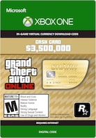 Grand Theft Auto Online: The Whale Shark Cash Card 3 500 000 (Xbox One) - Key - GLOBAL