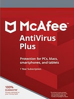 McAfee AntiVirus Plus PC 3 Devices 1 Year Key GLOBAL