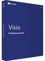 Microsoft Visio 2016 Professional (PC) - Microsoft Key - GLOBAL