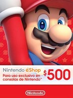 Nintendo eShop Card 500 MXN - Nintendo Key - MEXICO