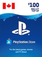PlayStation Network Gift Card 100 CAD PSN CANADA