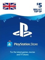 PlayStation Network Gift Card 5 GBP PSN UNITED KINGDOM