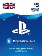 PlayStation Network Gift Card 5 GBP PSN UNITED KINGDOM