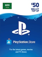 PlayStation Network Gift Card 50 USD - PSN SAUDI ARABIA