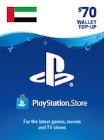 PlayStation Network Gift Card 70 USD - PSN UNITED ARAB EMIRATES