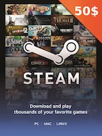 Steam Gift Card 50 CAD Steam Key - For CAD Currency Only