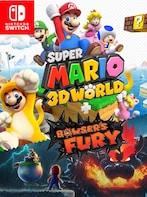 Buy Super World + Switch) STATES Nintendo (Nintendo - UNITED - - Bowser\'s Key Mario Cheap 3D eShop Fury
