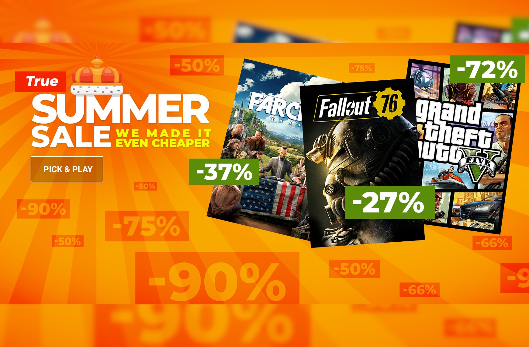 The Summer Sale to end all Summer Sales!
