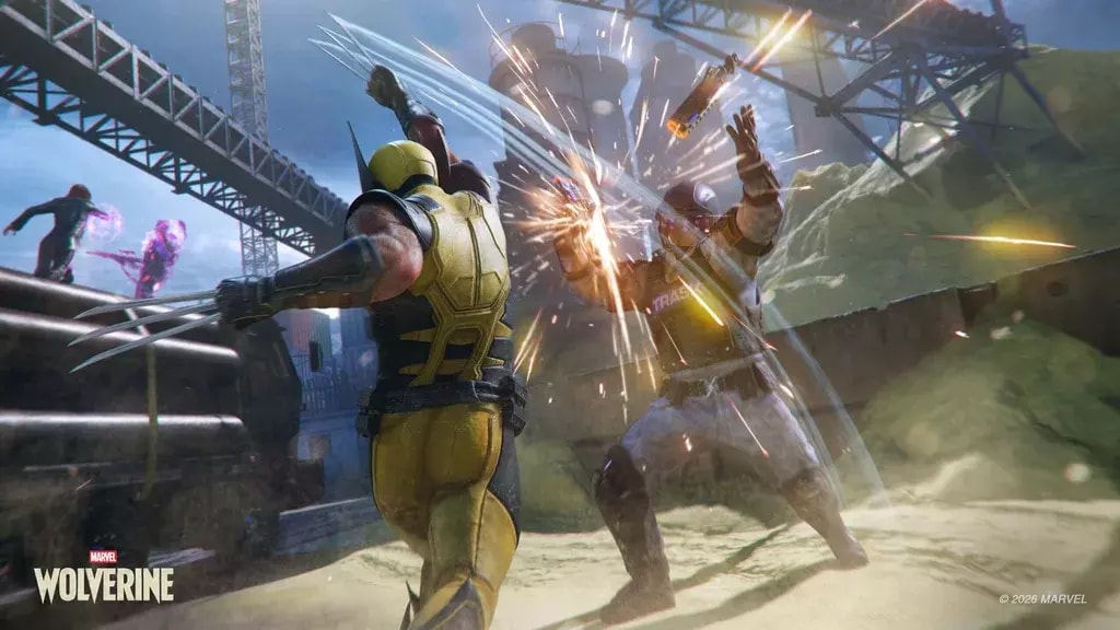Marvel's Wolverine graphics