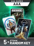 AAA Random 5 Keys PC Steam Clé GLOBAL