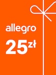 Allegro Karta Podarunkowa 25 PLN Allegro Klucz POLSKA