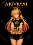 Anymai Gift Cards 50 MAI Credits - Anymai.app Key - GLOBAL Anymai.app Key GLOBAL