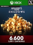 Assassin's Creed Shadows Helix Credits - 6600 Credits Xbox Series X/S Xbox Live Clé GLOBAL