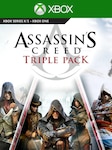 Assassin's Creed Triple Pack: Black Flag, Unity, Syndicate Xbox One Xbox Live Konto GLOBALNY