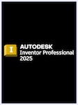 Autodesk Inventor Professional 2025 - PC 1 Device 1 año Autodesk Clave GLOBAL