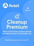 Avast Cleanup - Premium PC, Android, Mac, iOS 1 PC 2 ans Avast Clé GLOBAL