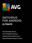 AVG Ultimate - Android 1 Gerät 3 Jahre AVG Schlüssel GLOBAL