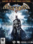 Batman: Arkham Asylum GOTY PC Steam Schlüssel GLOBAL