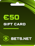Bets.net Gift Card 50 EUR Bets.net Klucz GLOBALNY