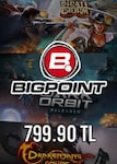 Bigpoint Code 799.90 TRY Bigpoint Key TURKEY