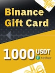 Binance Gift Card 1000 USDT Binance Chiave