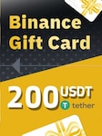 Binance Gift Card 200 USDT Key Binance Key GLOBAL