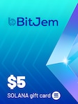 BitJem Crypto Gift Card SOL 5 USD BitJem Key GLOBAL