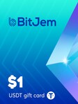 BitJem Crypto Gift Card USDT 1 USD - BitJem Chiave BitJem Key GLOBAL