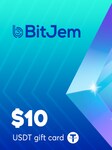 BitJem Crypto Gift Card USDT 10 USD - BitJem Sleutel BitJem Key GLOBAL
