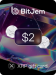 BitJem Crypto Gift Card (XRP) 2 USD - BitJem Clé BitJem Key GLOBAL