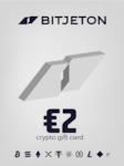 BitJeton Crypto Gift Card 2 EUR BitJeton Key GLOBAL