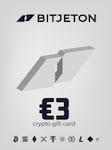 BitJeton Crypto Gift Card 3 USD BitJeton Key GLOBAL