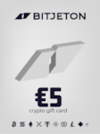BitJeton Crypto Gift Card 5 USD BitJeton Key GLOBAL
