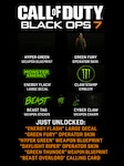 Call of Duty: Black Ops 7 Exclusive Monster Energy Full Set Pack PC, PS5, PS4, Xbox Series X/S, Xbox One Call of Duty Official Schlüssel GLOBAL