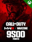Call of Duty Points / Warzone Points - 9500 Points Xbox Series X/S Xbox Live Clé GLOBAL