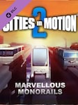 Cities in Motion 2 - Marvellous Monorails Steam Key GLOBAL Steam Key GLOBAL