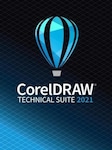 CorelDRAW Technical Suite 2021 - PC 1 urządzenie Dożywotnio Corel Klucz GLOBALNY