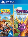 Crash Team Racing Nitro-Fueled + Spyro Game Bundle PS4 PSN Konto GLOBALNY
